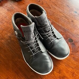 Plae AbRA Waterproof Boots Black Leather Lace Up Men's Size 12